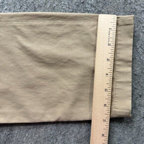 Lululemon Commission Pants Men 32 x 29 Beige Slim Tapered Technical Chinos - Picture 15 of 16